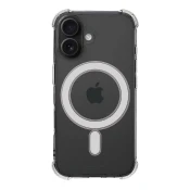 Taktični pokrov MagForce Plyo za Apple iPhone 16 prozoren