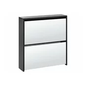 Omarica za čevlje Berwyn 2352 (Črna) Črna, 63x67x17cm, MDF plošča