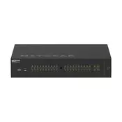 NETGEAR M4250-40G8XF-PoE++ Managed L2/L3 Gigabit Ethernet (10/100/1000) Power over Ethernet (PoE) 2U Black