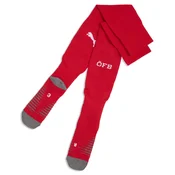 PUMA Austria Plain Football Socks Men, Clothing, Red/White, 31-34