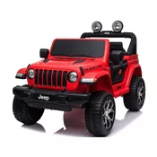Mamido Avto na akumulator Jeep Wrangler Rubicon 4x4 rdeč