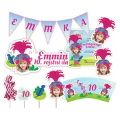 Personal Personaliziran rojstnodnevni set - Trolli