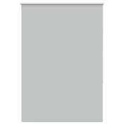 Vidaxl Rolo zatemnjena svetlo siva 105x150cm tkanina širina 100,7cm