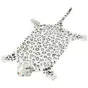 Tepih Leopard od Pliša 139 cm Bijeli
