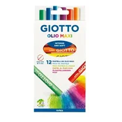 Oljni pasteli GIOTTO OLIO MAXI 12 kom