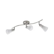 Eglo 55426 - LED spot svetlo 3xE14/4W/230V mat hrom