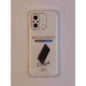 Maska za Redmi 12C transparent sa ojacanim ivicama