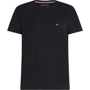 Črna majica s kratkimi rokavi Tommy Hilfiger