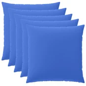 vidaXL Prevleka za blazino 6 pcs HEERLEN Kraljevo modra 60 x 60 cm