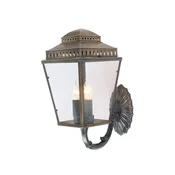 Elstead Lighting Elstead Mansion House Zunanja stenska svetilka s 3 lučmi, medeninasta, IP44, E14, (22100094)