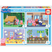 Peppa Pig Progressive puzzle 20-40-60-80pcs
