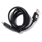 USB kabel Teracell Plus Type-C 2A crni 1.2m