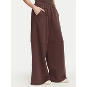 Kappa Spodnji del trenirke 36226ZW Rjava Oversize