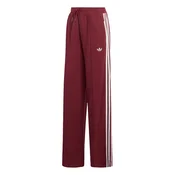 ADIDAS ORIGINALS Hlače temno rdeča/bela