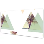 Decormat Podloga za pisalno mizo Palms in triangles 90x45 cm