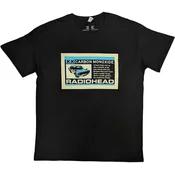 Radiohead Majica Carbon Patch Unisex Black M