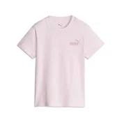 PUMA Essentials Logo Tee Kids, Shop, Whisp Of Pink/Mauve Glow, 5-6Y