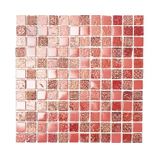 MOZAIK SQUARE CRYSTAL/STONE/RESIN MIX RE 32,7X30,2
