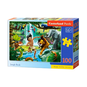 Castorland Puzzle Knjiga o džungli 100 kosov