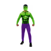 Hulk odrasli kostum