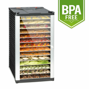 FRUIT JERKY sušilni avtomat 14 (1000W), črn-inox