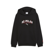 PUMA AC Milan FtblCulture Hoodie Youth, Football, Black/White, 13-14Y