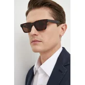 Suncane naocale Alexander McQueen za muškarce, boja: smeda AM0392S