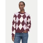 Guess Pulover W6BR48 Z1447 Bordo rdeča Regular Fit