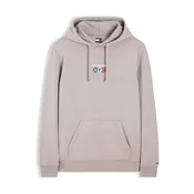 Tommy Jeans Majica NYC modra / temno siva / rdeča / bela