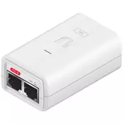 Ubiquiti PoE Injector, 24VDC, 0.3A, Gigabit (POE-24-7W-G-WH)