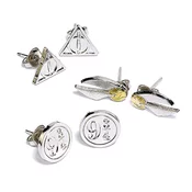 Carat Shop Komplet 3 parov uhanov Harry Potter