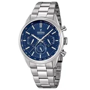Festina Ura moška Festina F16820/2 Srebrna
