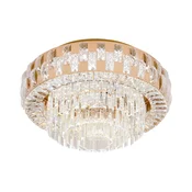 Brilagi - LED prigušiva stropna svetiljka AURELIA LED/45W/230V pr. 50 cm zlatna + DO
