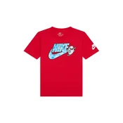 Nike Sportswear Majica azur/rdeča/črna/bela