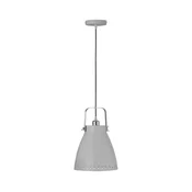 JUST LIGHT. L11160-16 - Luster na sajli EVA 1xE27/60W/230V pr. 26,5 siva