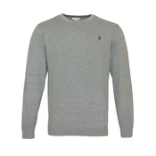 U.S. POLO ASSN. Pulover  pegasto siva