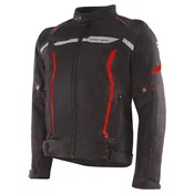 Street Racer Flex EVO motociklisticka jakna crno-crvena
