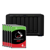 Synology DS1621+ 24TB IronWolf NAS bundle [incl. 6x 4TB IronWolf 3,5” NAS HDD]