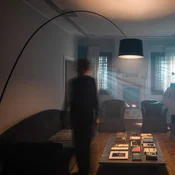Foscarini Twiggy MyLight LED talna svetilka črna - Dnevna soba/jedilnica - Dizajn - Plastika