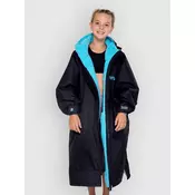 Dryrobe Advance Long Sleeve Kids 5-9 Surf Poncho black blue