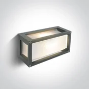 STENSKA SVETILKA 1×E27/15W/240V IP54 SIVA DM67420/G