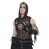 TOP moška - Punk Skull Mesh - DEVIL FASHION - TT321