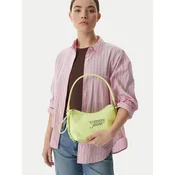Tommy Jeans Ročna torba Metal Logo Shoulder Bag AW0AW18468 Zelena