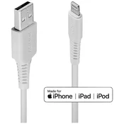 LINDY LINDY USB kabel USB 2.0 USB-A vtič\, Apple Lightning vtič 3.00 m bela 31328, (20417285)