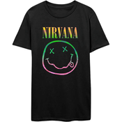 Nirvana Majica Sorbet Ray Smiley Unisex Black 2XL