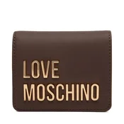 Denarnica LOVE MOSCHINO JC5612PP1PKD0300 Rjava
