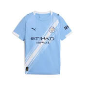 PUMA Manchester City 25/26 Home Jersey Youth, Clothing, Light Blue/White, 7-8Y