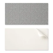 shumee Samolepilna PVC plošča z motivom, idealna za hodnik, 100x50 cm, lesen vzorec ribje kosti