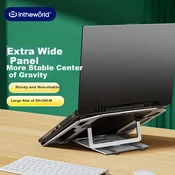 Jichuan Sklopivo postolje za laptop, Sivo