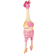 Igrača za pse - kokoš, ki cvili 45 cm